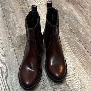 Frye Women's Brown Leather Ankle Boots